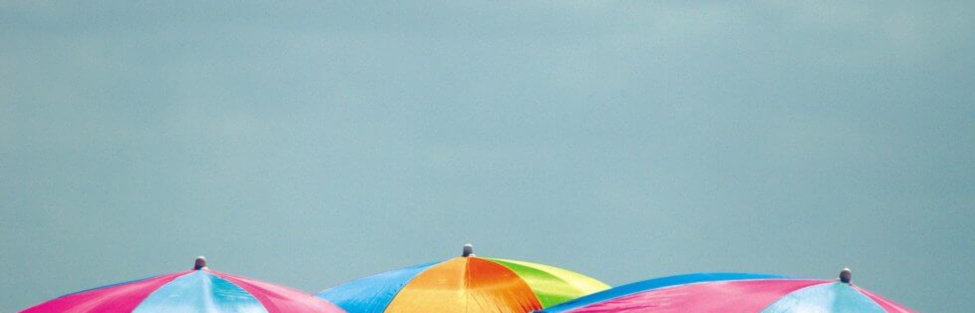 beach umbrellas