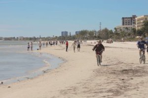 people on Fort Myers Beach